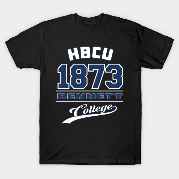 Bennett 1873 College Apparel T-Shirt by HBCU Classic Apparel Co